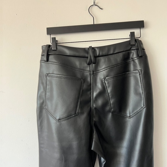 Good American Good Icon Faux Leather Pants - Picture 9 of 16